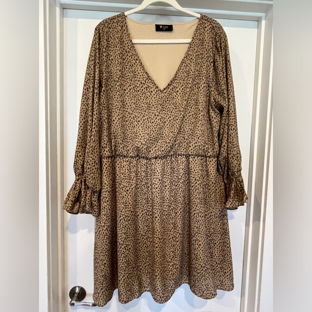Leopard dress size 2xl